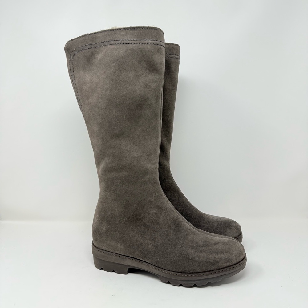 New La Canadienne Villa Waterproof Tall Boot Brown Sz 6.5